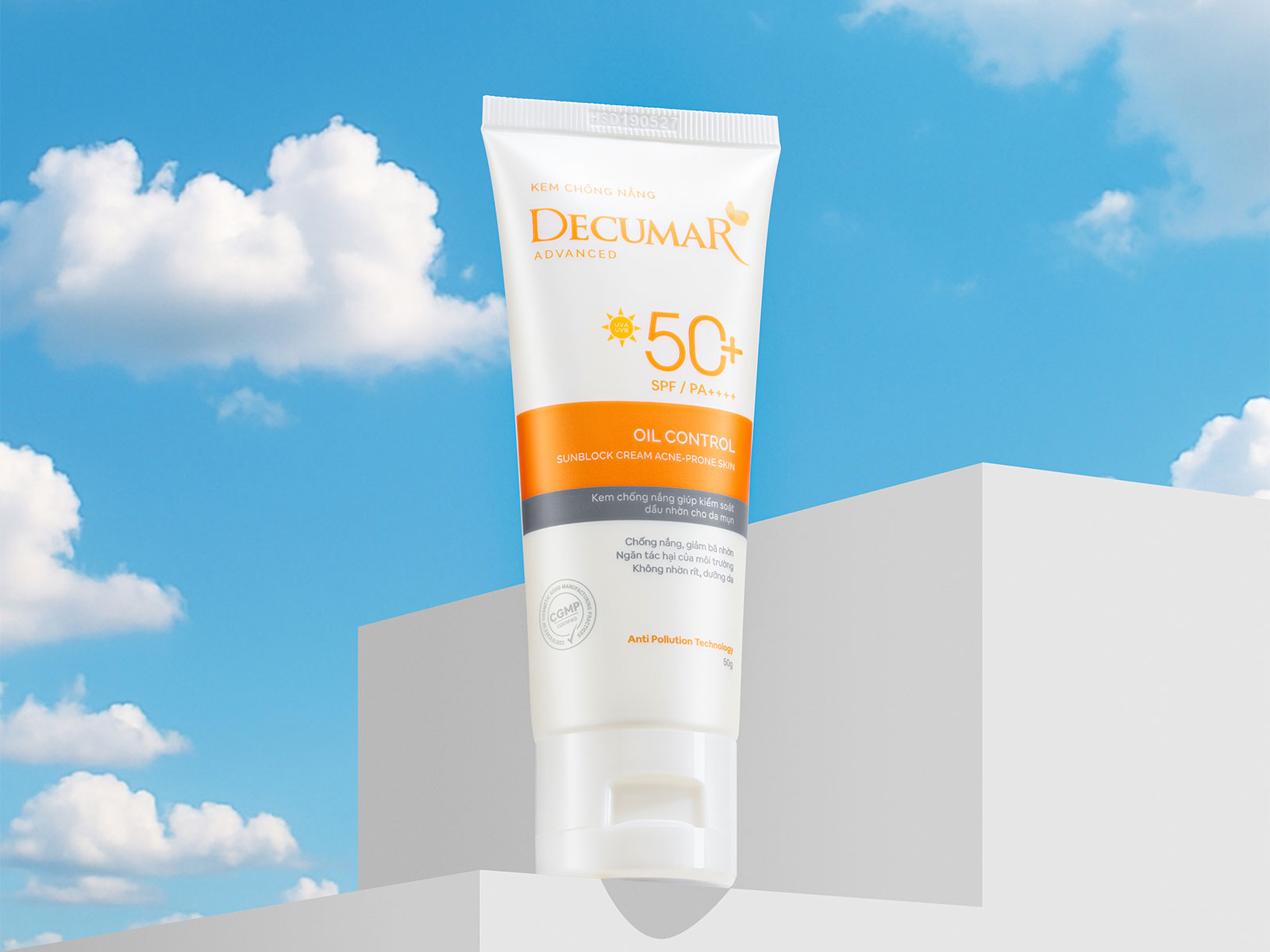 SUNSCREEN ANTI ACNE COSMETIC